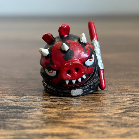 ANGRY BIRDS Star Wars DARTH MAUL Telepod Toy Figure QR CODE Cake Topper - Picture 1 of 6
